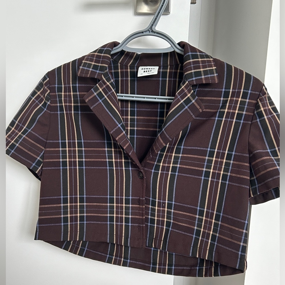 Aritzia Sundaybest crop top